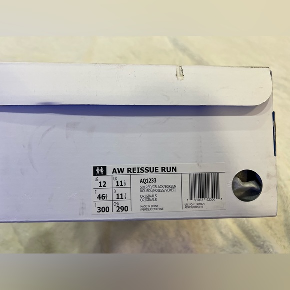 RARE ADIDAS ORIGINALS X ALEXANDER WANG REISSUE RUN SOLAR RED - Size 12 - Picture 8 of 14